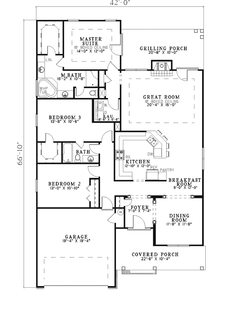 Kingsbury Narrow Lot Home Plan 055D0280 House Plans and