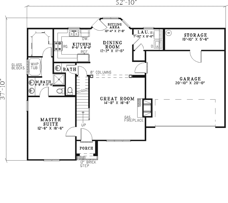 Northcrest Traditional Home Plan 055D-0326 - Shop House Plans and More