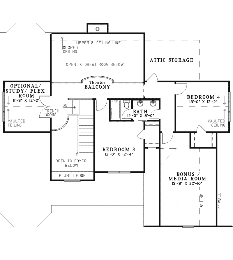 Wardell Shingle Style Home Plan 055D-0340 - Shop House Plans and More