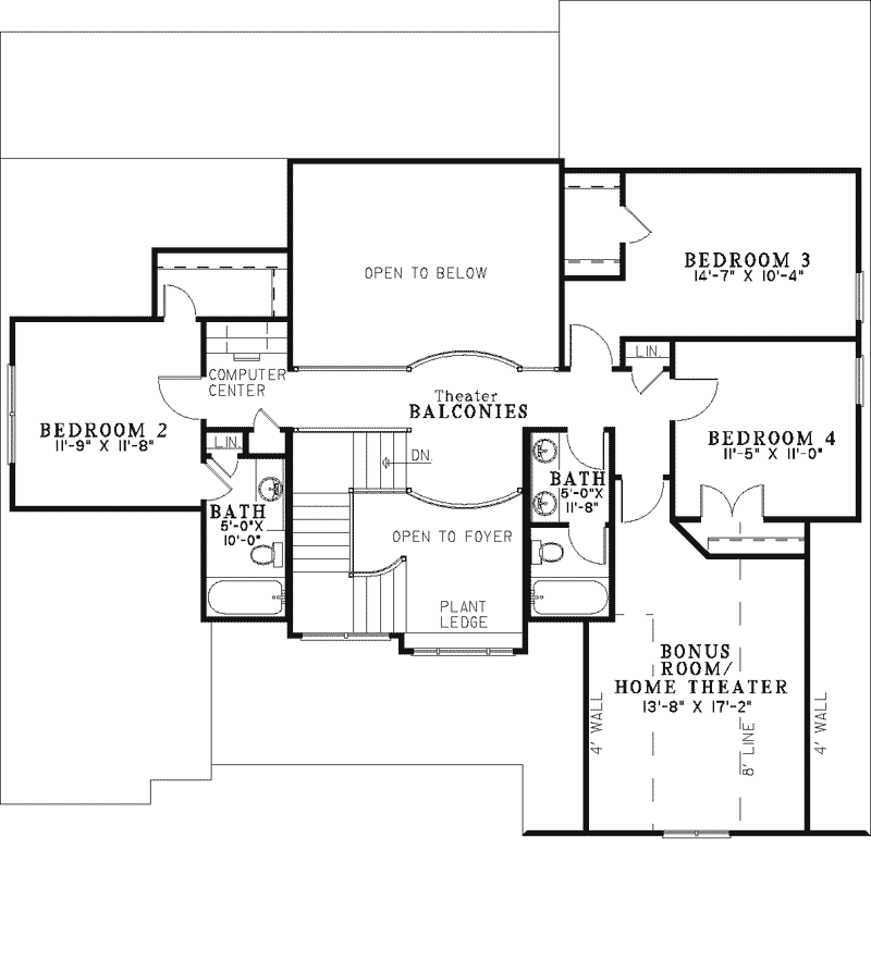 Antonella Traditional Home Plan 055D-0341 - Search House Plans and More