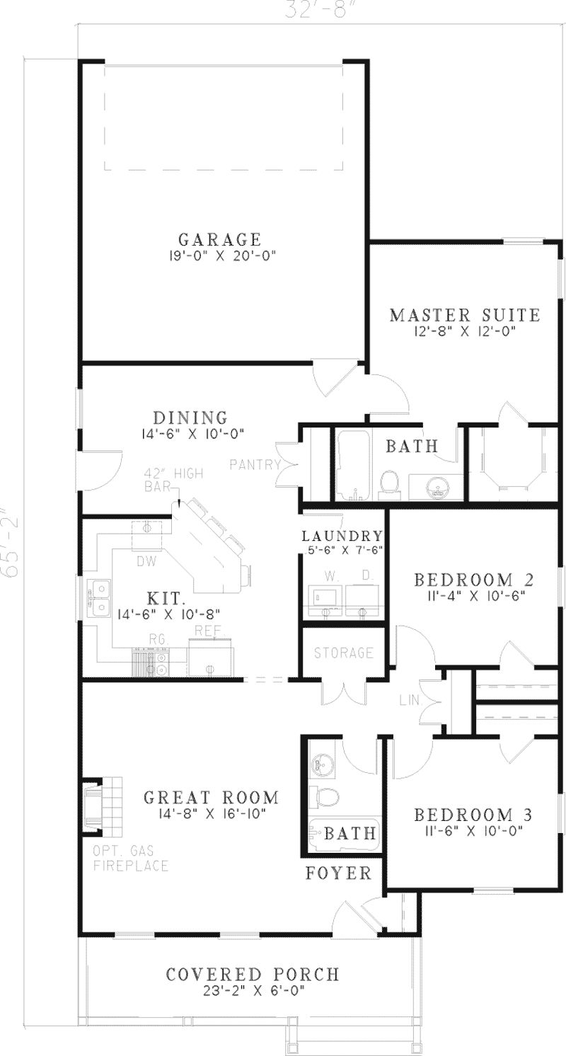 Davies Ranch Home Plan 055D0425 House Plans and More