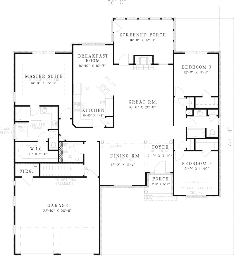 Henson Ranch Shingle Home Plan 055D-0467 - Search House Plans and More