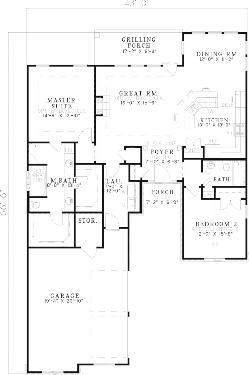 Cap House Plans