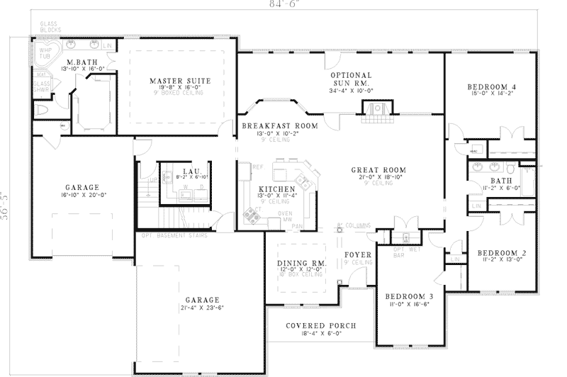 Colfax Manor Luxury Home Plan 055D-0581 - Search House Plans and More