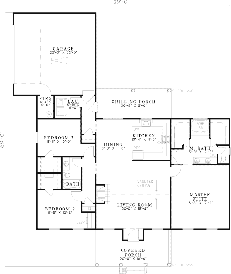 Jubilee Hill Plantation Home Plan 055D-0600 - Search House Plans and More