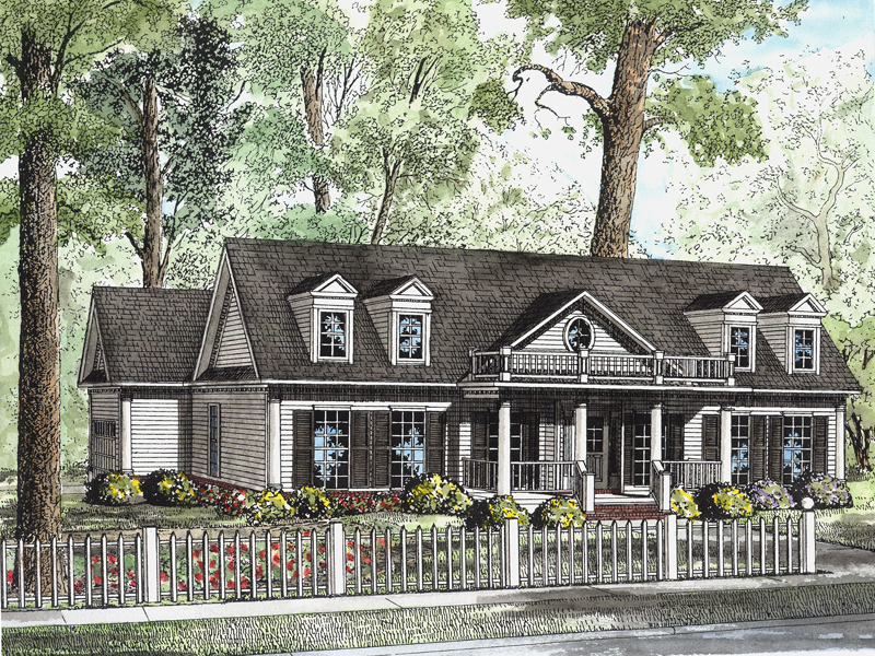 Jubilee Hill Plantation Home Plan 055D-0600 - Search House Plans and More