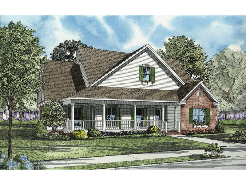 Coriander Country Home Plan 055D-0617 - Search House Plans and More