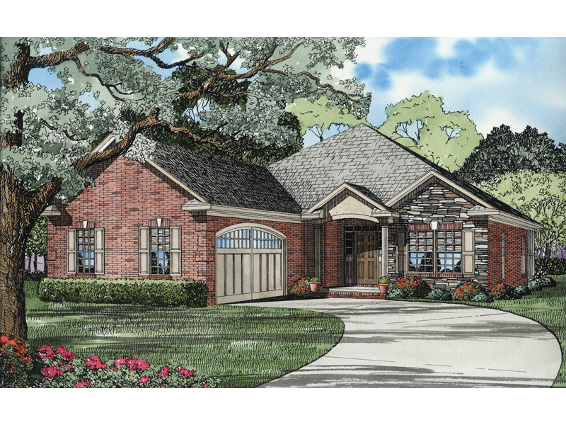 Conneaut Lake Ranch Home Plan 055D-0624 | House Plans and More
