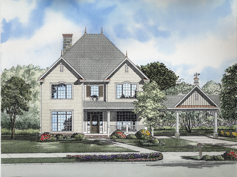 Gastineau Victorian Country Home Plan 055d 0655 House Plans And More