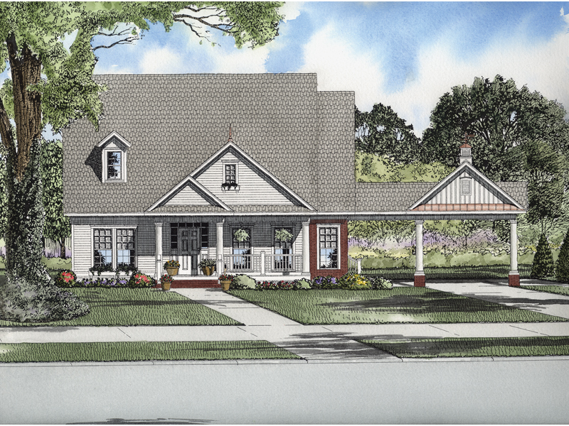 Shiloh Hill Country Home Plan 055D-0664 - Shop House Plans and More