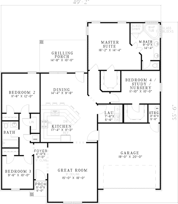 Carmen Ranch Home Plan 055D-0673 | House Plans and More