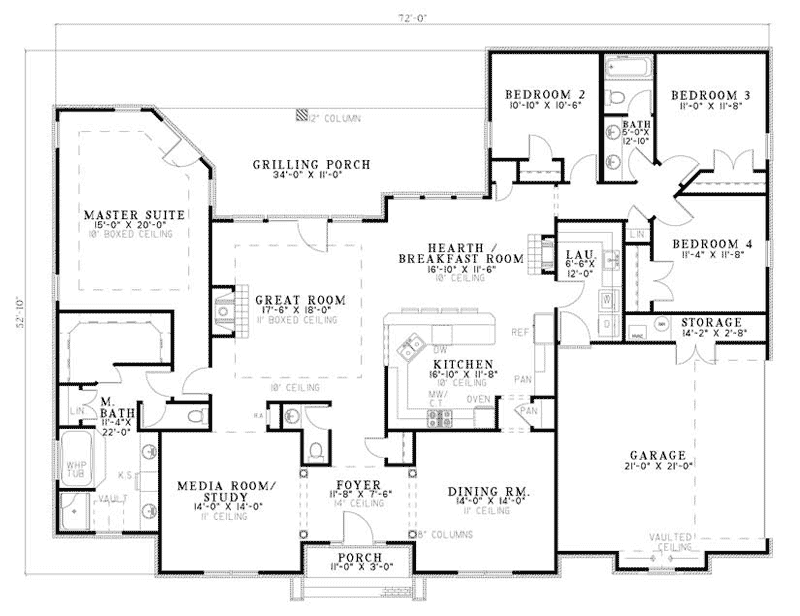 Bonaventure Place Ranch Home Plan 055D 0774 Search House Plans And More