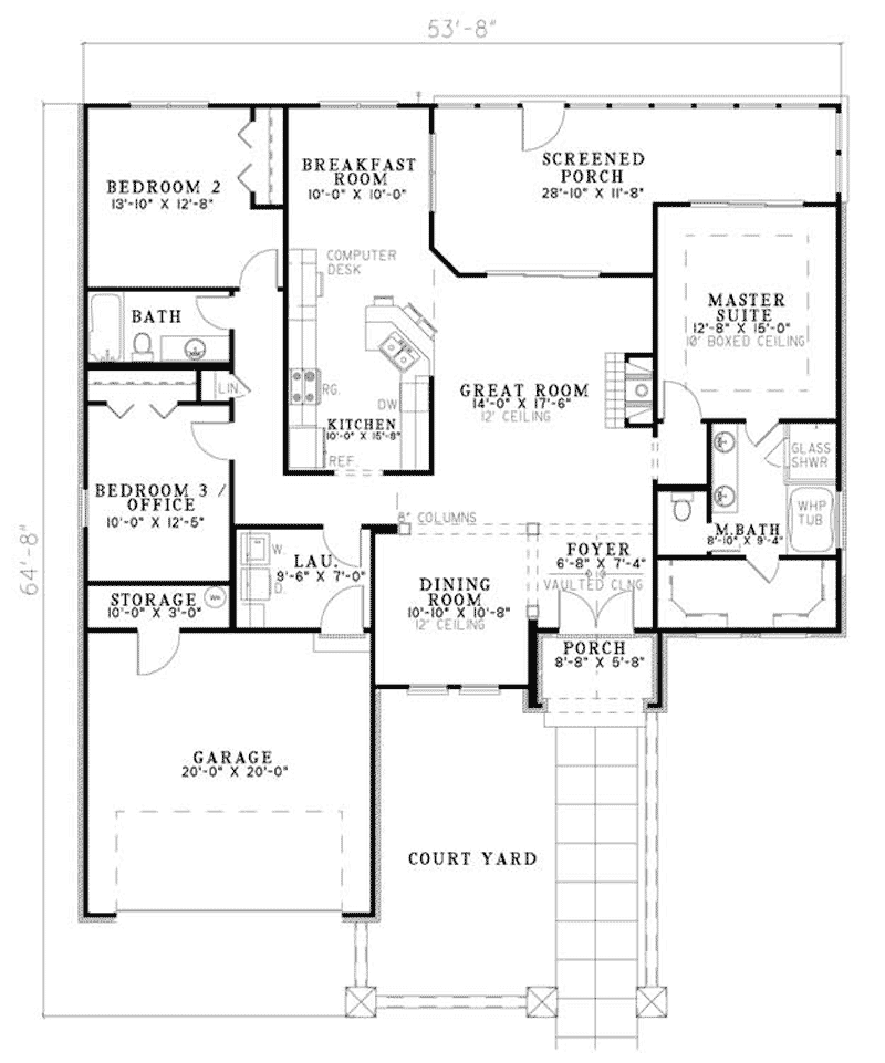 Rio Tanto Rustic Home Plan 055D-0781 - Shop House Plans and More