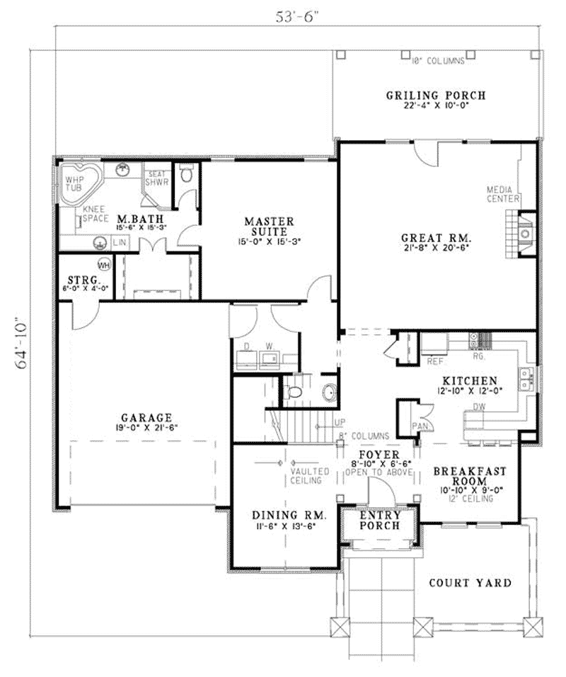 Manor Lake Rustic Home Plan 055D-0784 - Shop House Plans and More