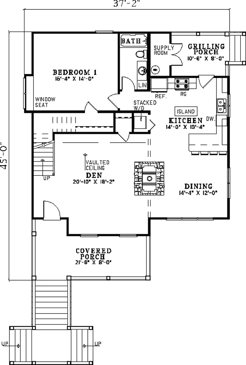 Moritz Rustic Craftsman Home Plan 055D-0854 - Shop House Plans and More