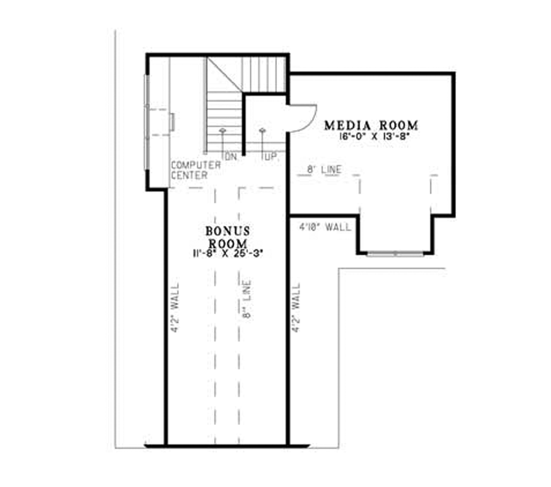 Wilburton Craftsman Ranch Home Plan 055d-0860 - Shop House Plans And More