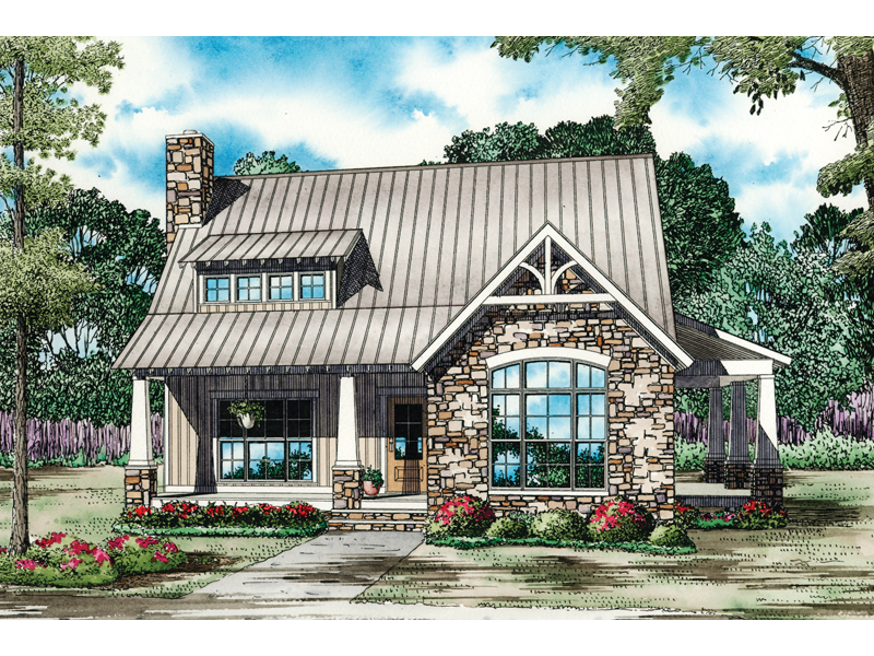 Balcarra English Cottage Home Plan 055d 0862 House Plans