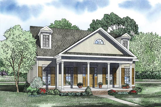 Gray Haven Southern Home Plan 055D-0870 - Search House Plans and More