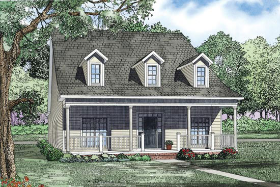 Foremost Country Home Plan 055D-0871 - Search House Plans and More