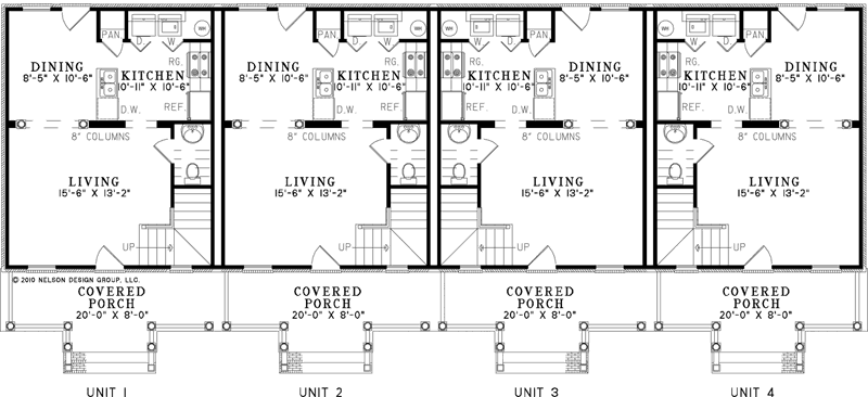 Bamberg Country Fourplex Plan 055d-0901 - Search House Plans And More