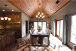 Luxury House Plan Dining Room Photo 01 - Macedonian Escape Ranch Home 055D-0932 - Shop House Plans and More