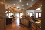 Luxury House Plan Kitchen Photo 01 - Macedonian Escape Ranch Home 055D-0932 - Shop House Plans and More