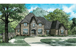 Traditional House Plan Front of House 055D-0934