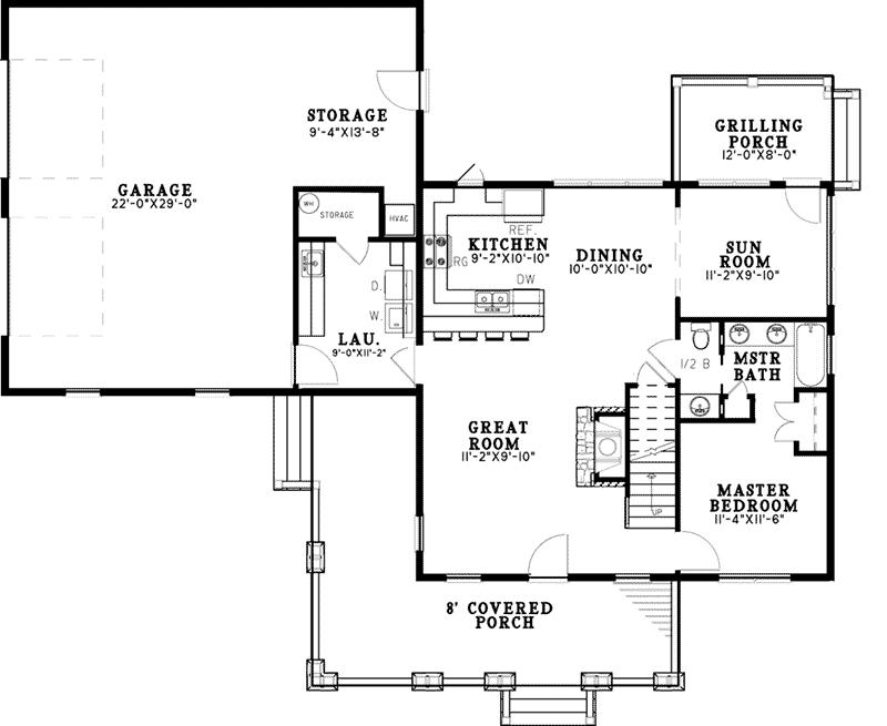 Weekend Retreat Craftsman Home Plan 055D-0939 - Shop House Plans and More