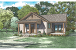Shingle House Plan Front of House 055D-0945