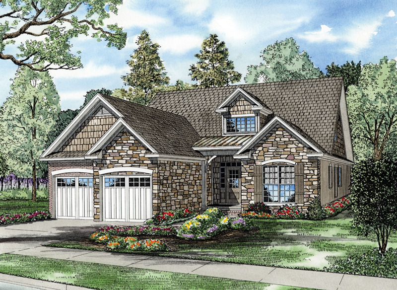 Essman Traditional Home Plan 055D-0966 - Search House Plans and More