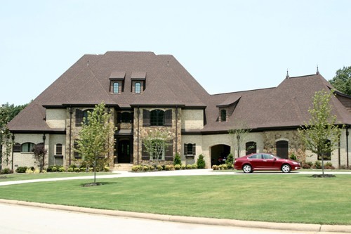 Luxury House Plan Front of Home - Harcourt Manor Luxury Home 055D-0968 - Search House Plans and More