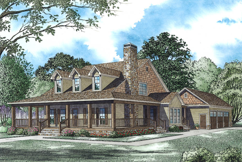 Raven Ranch Country Home Plan 055D-0976 - Shop House Plans and More