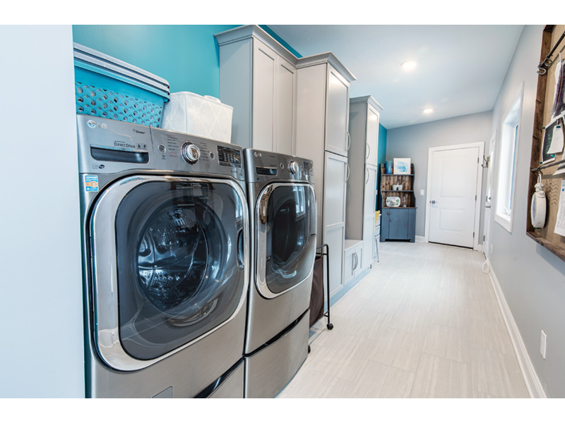 Arts & Crafts House Plan Laundry Room Photo 01 - Casey Grove Craftsman Home 055D-0990 - Search House Plans and More