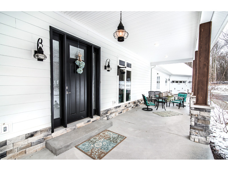 Arts & Crafts House Plan Porch Photo 01 - Casey Grove Craftsman Home 055D-0990 - Search House Plans and More