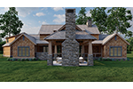 Arts & Crafts House Plan Rear Photo 01 - Casey Grove Craftsman Home 055D-0990 | House Plans and More