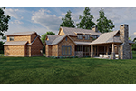 Arts & Crafts House Plan Rear Photo 03 - Casey Grove Craftsman Home 055D-0990 - Search House Plans and More