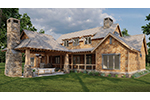 Arts & Crafts House Plan Rear Photo 04 - Casey Grove Craftsman Home 055D-0990 - Search House Plans and More