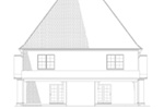 Traditional House Plan Rear Photo 01 - Osperey Way Duplex Home 055D-1014 - Shop House Plans and More