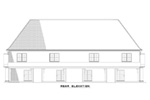 Traditional House Plan Rear Photo 01 - Palo Quarry Multi-Family Home 055D-1015 - Shop House Plans and More