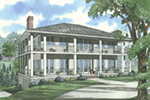 Country House Plan Front of House 055D-1079