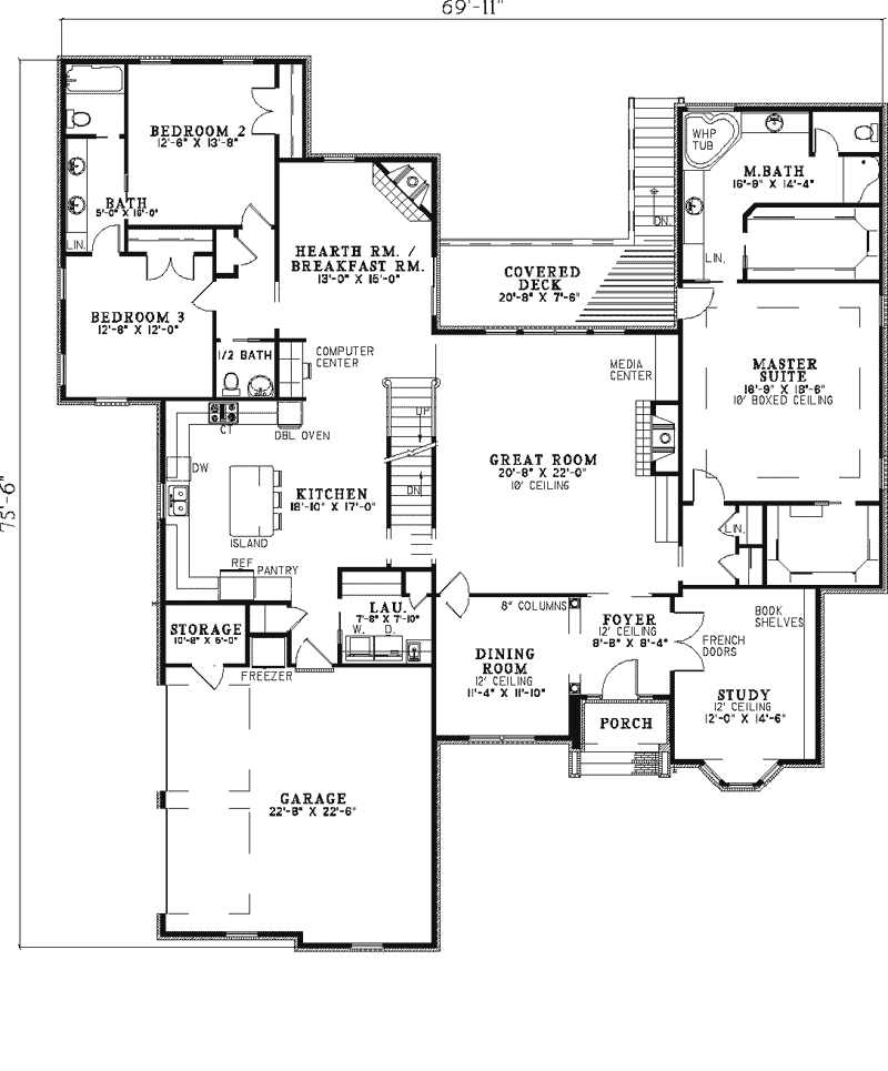 Dunkirk Mill Luxury Home Plan 055S-0018 - Search House Plans and More