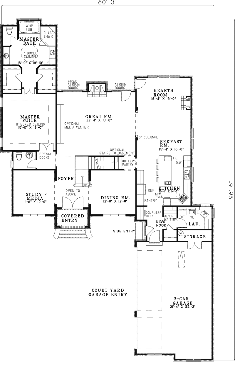 Vida Luxury Home Plan 055S-0021 - Shop House Plans and More