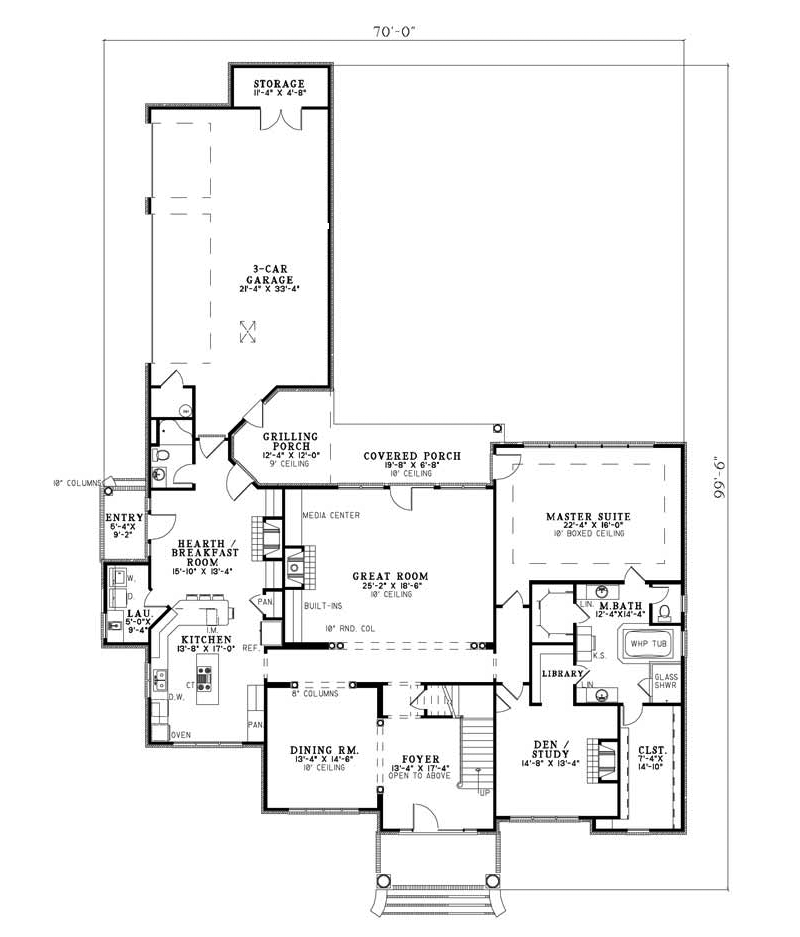 Elba Luxury Home Plan 055S-0071 - Search House Plans and More