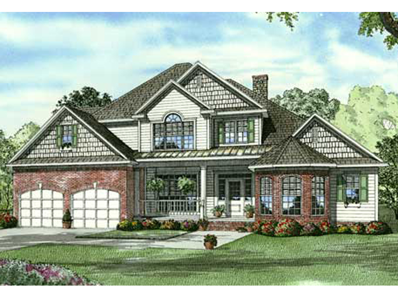 Morris Bluff Shingle Style Home Plan 055S-0077 - Shop House Plans and More