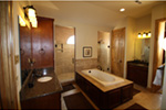 Rustic House Plan Master Bathroom Photo 01 - 056D-0118 - Shop House Plans and More