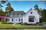 Beach & Coastal House Plan Front of House 056S-0008