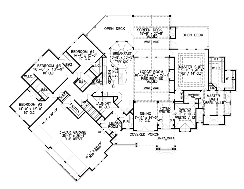 Plan 056s 0014 House Plans And More