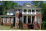 Early American House Plan Front of House 056S-0016