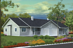 Duplex With Cozy Front Porch