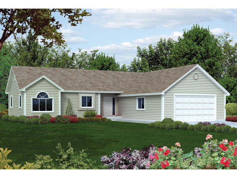 Simple And Traditional Ranch House